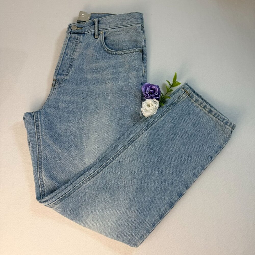 Everlane The 90s Cheeky Jean Womens 29 High Rise Straight Organic Cotton Denim